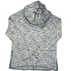 Gaiam Yoga Long Sleeve Top with Cowl Neck. Turquoise Color. Size XL. Great Cond!